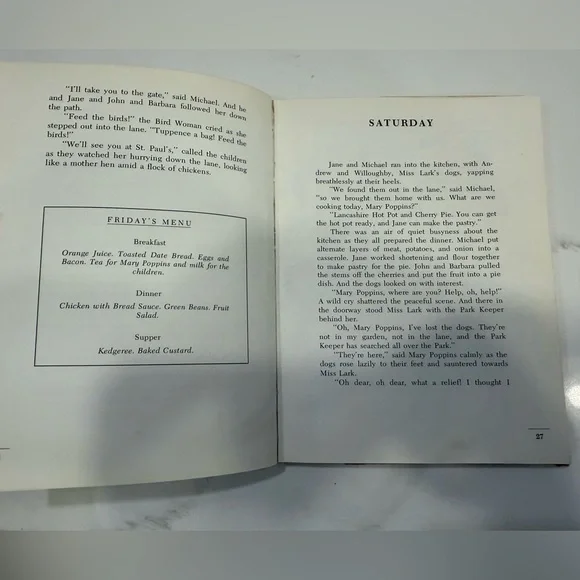 📖 Mary Poppins in the Kitchen (1975) First Edition | P.L. Travers - Picture 9 of 11